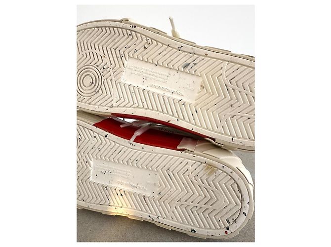Off White Off-White Sneakers Basse in Pelle Vulcanizzata - vista 9