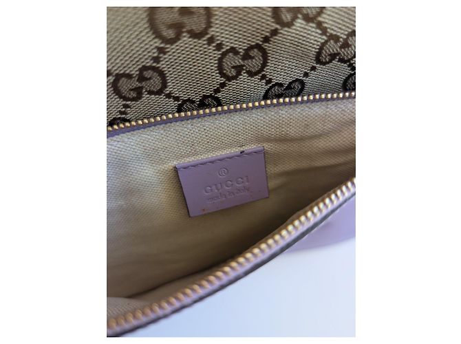 Borsa shopper Gucci GG Supreme Monogram e pochette - vista 3