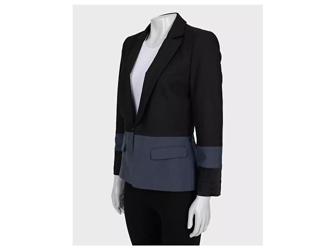 Just Cavalli Black Fitted Blazer Jacket Sz.42 Pre-owned - view 2