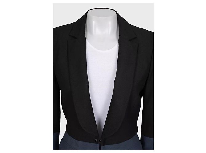 Just Cavalli Black Fitted Blazer Jacket Sz.42 Pre-owned - view 4
