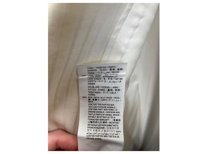 Autre Marque Saint Laurent Blazer Weiß NWOT Sz.38 Gebraucht - Ansicht 6