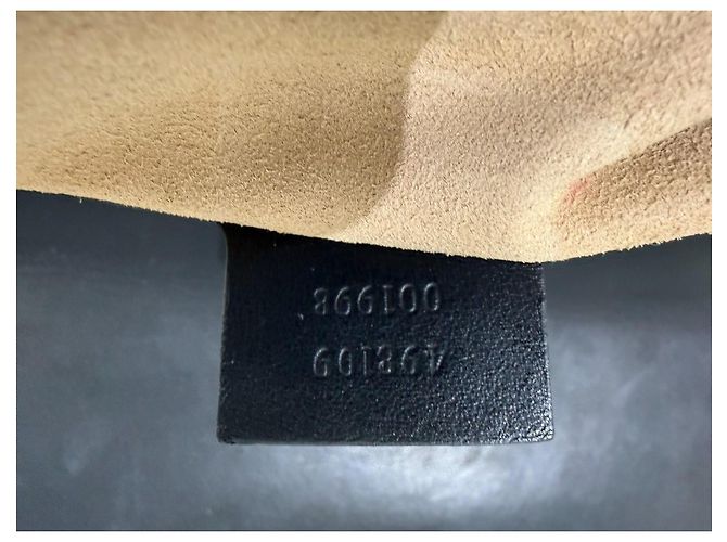 Gucci GG Marmont Borsa a Mano Top Handle in Pelle Nera - vista 11