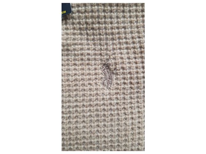 Polo Ralph Lauren Pullover aus Wolle und Alpaka beige - Ansicht 2