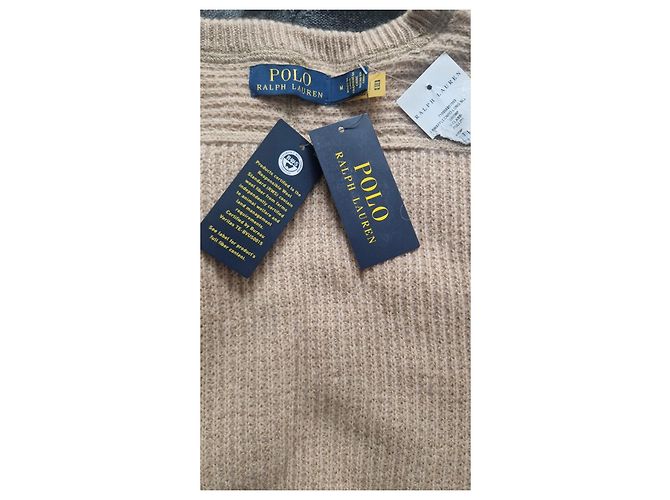 Polo Ralph Lauren Pullover aus Wolle und Alpaka beige - Ansicht 3
