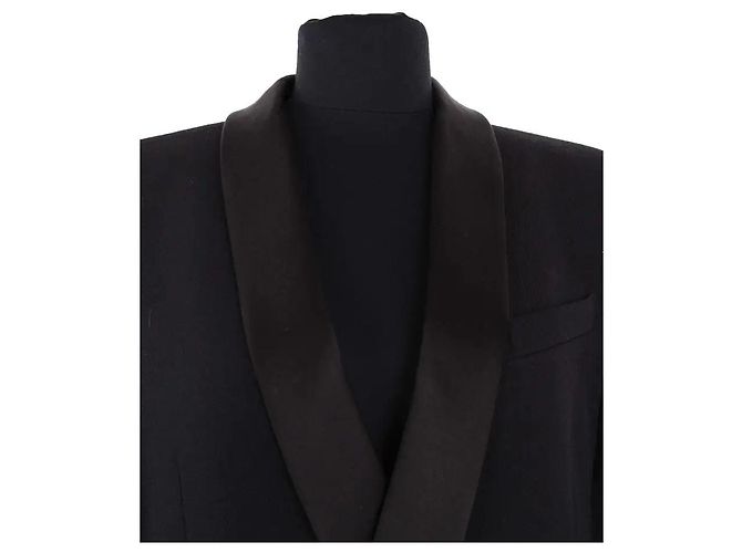 Blazer negro de lana Givenchy - vista 2