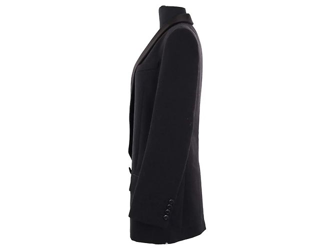 Blazer negro de lana Givenchy - vista 3