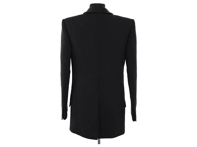 Blazer negro de lana Givenchy - vista 4