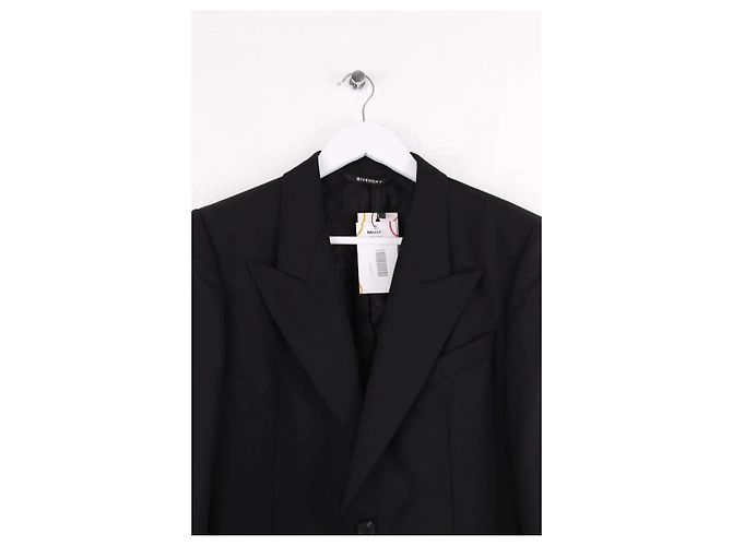 Blazer nero in lana Givenchy - vista 2