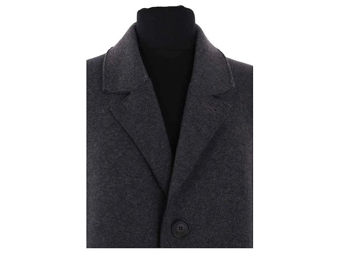 Lacoste Wollmantel Grau Herren - Ansicht 2