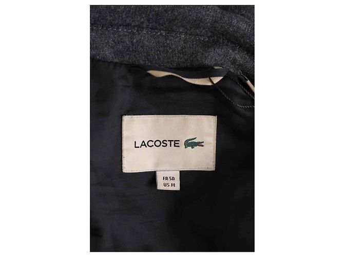 Lacoste Wollmantel Grau Herren - Ansicht 5