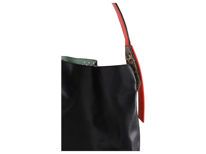 Borsa a tracolla Kenzo in pelle nera - vista 2