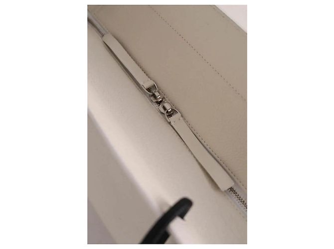 Balenciaga Shopper aus weißem Leder - Ansicht 5