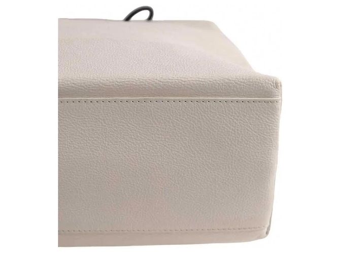 Balenciaga Shopper aus weißem Leder - Ansicht 6