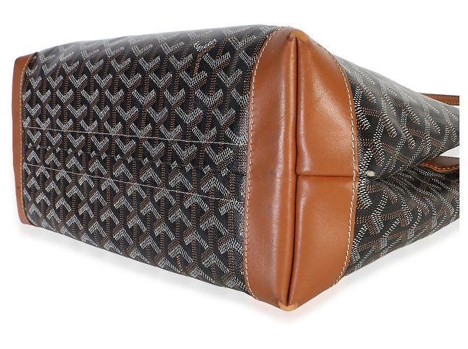 Borsa Tote Goyardine Bellechasse Biaude Nero e Oro - vista 4