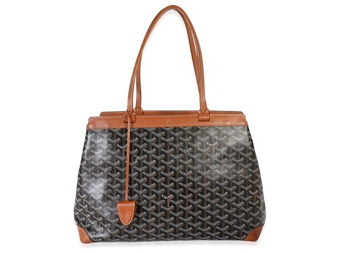 Borsa Tote Goyardine Bellechasse Biaude Nero e Oro - vista 7