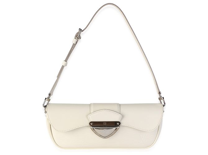 Clutch Louis Vuitton Ivorie Epi Montaigne - vista 8