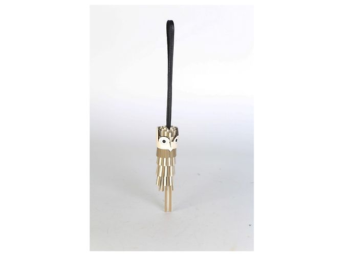 Hermès Beige Marfa Craie Noir Nata Blanc Milo Swift Epsom Chouette Owl Charm - vista 6