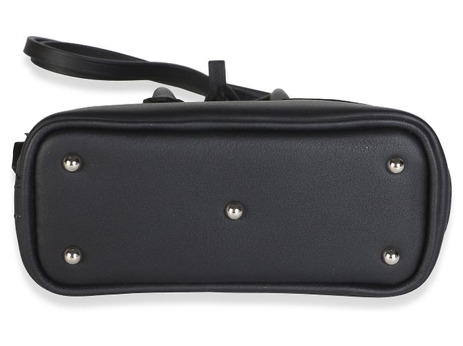 Hermès Mini Bolide Shark Bag Charm in Swift Nero - vista 6
