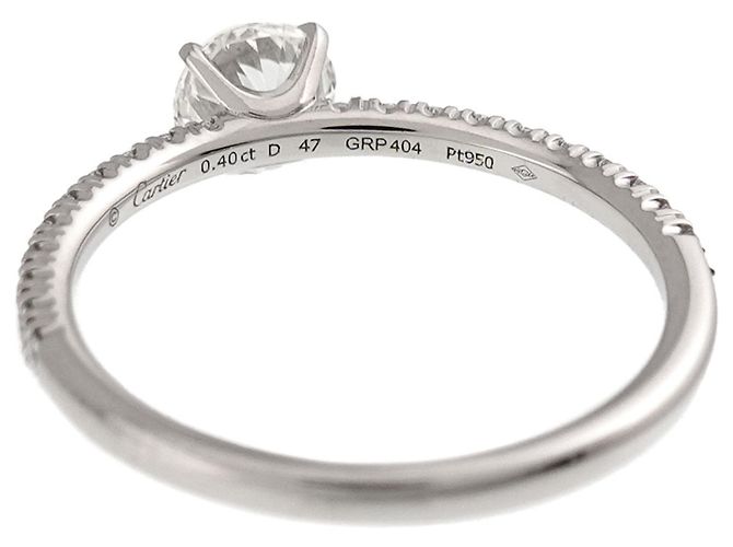 Cartier Etincelle Ring mit halbem Diamantbesatz - Ansicht 3