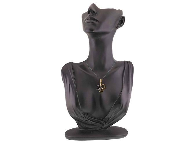 Pendentif Louis Vuitton That's Love en or jaune 18K - vue 6