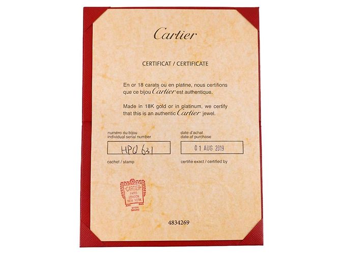 Braccialetto Charm Cartier Juste Un Clou Small SM - vista 8
