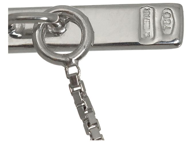 Bracciale con Charm Gucci in Oro Bianco - vista 5