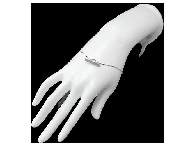 Bracciale con Charm Gucci in Oro Bianco - vista 7