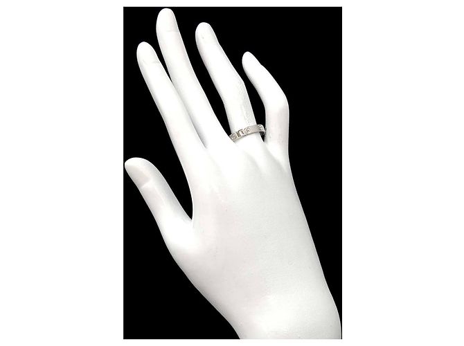 Anello Cartier Mini Love in platino - vista 6