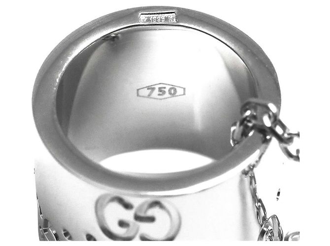 Collar Gucci Icon en oro blanco de 18K - vista 5