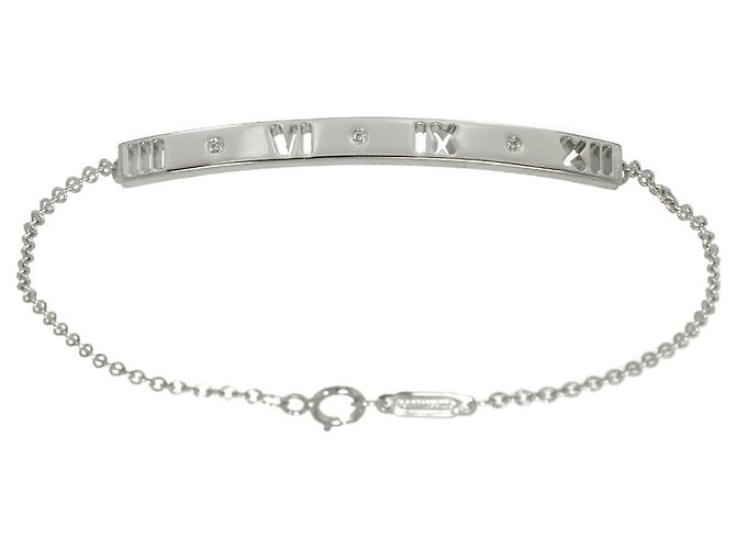 Autre Marque Bracciale con charm Tiffany & Co. Atlas Diamond 3P - vista 2