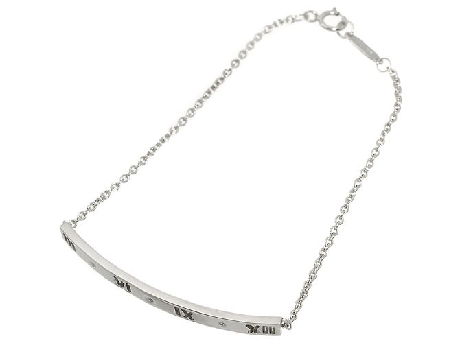 Autre Marque Bracciale con charm Tiffany & Co. Atlas Diamond 3P - vista 3