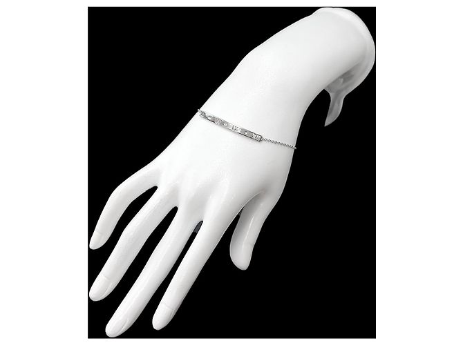 Autre Marque Bracciale con charm Tiffany & Co. Atlas Diamond 3P - vista 9