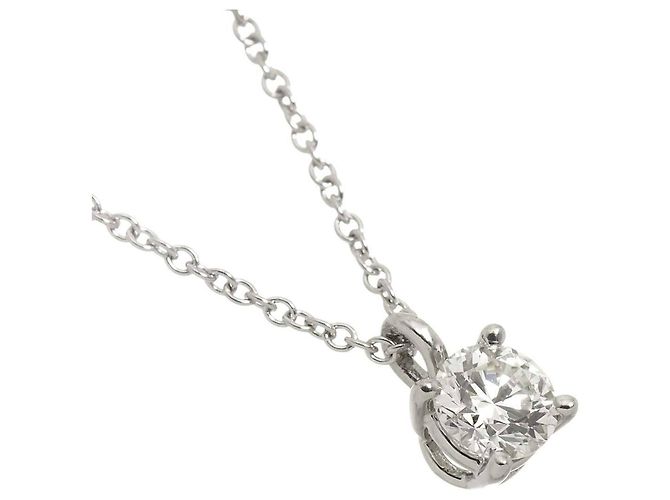 Autre Marque Tiffany & Co. Solitär-Diamant-Halskette - Ansicht 3