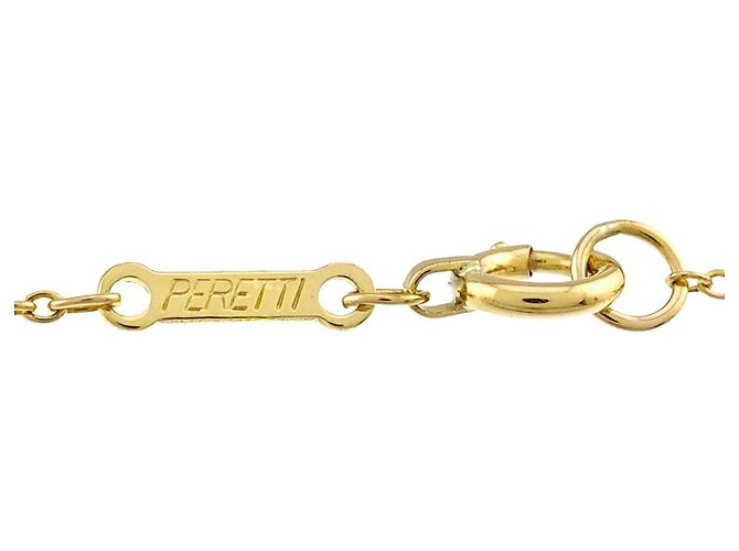 Autre Marque Collana Teardrop Tiffany & Co. in oro giallo 18K - vista 5
