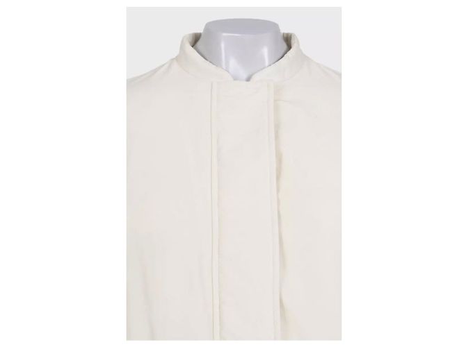 Loewe White Cropped Puffer Jacket Sz.34 Pre-owned - view 4