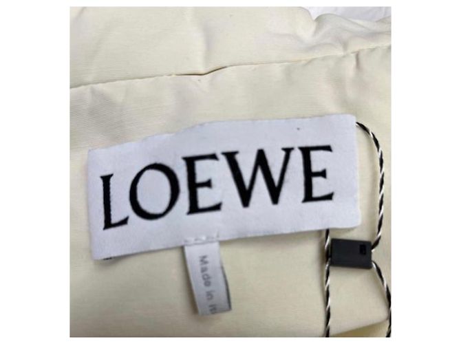 Loewe White Cropped Puffer Jacket Sz.34 Pre-owned - view 5