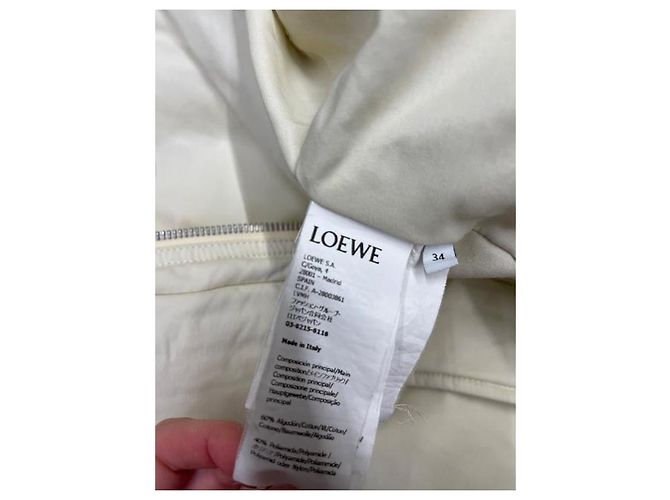 Loewe White Cropped Puffer Jacket Sz.34 Pre-owned - view 7