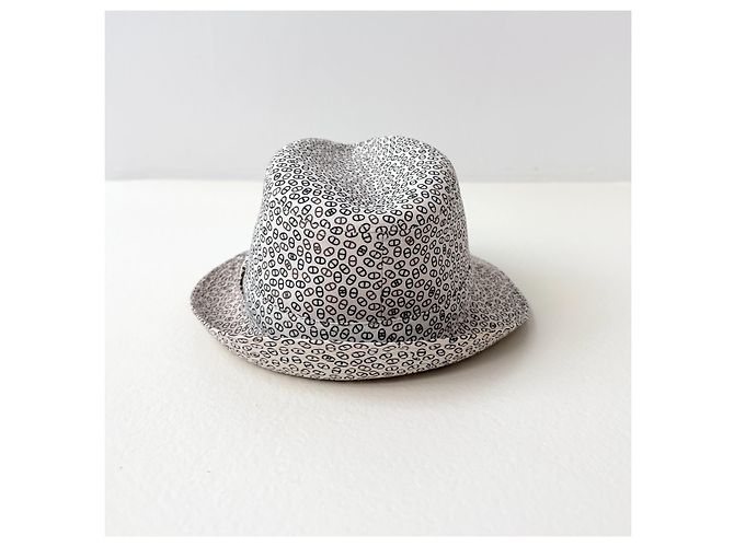 Hermès H Monogram Printed Fedora Hat - view 3