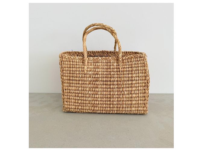 Autre Marque Nannacay Raffia Tote Bag with Multicoloured Tassels - view 7