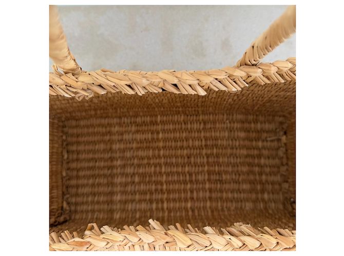 Autre Marque Nannacay Stroh-Tote-Bag mit Pompons - Ansicht 9