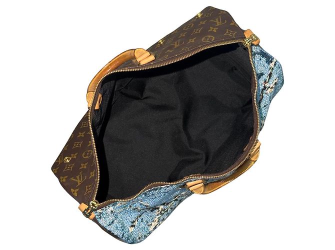 LOUIS VUITTON Keepall 45 Amandiers en fleurs Van Gogh Custom - vista 7
