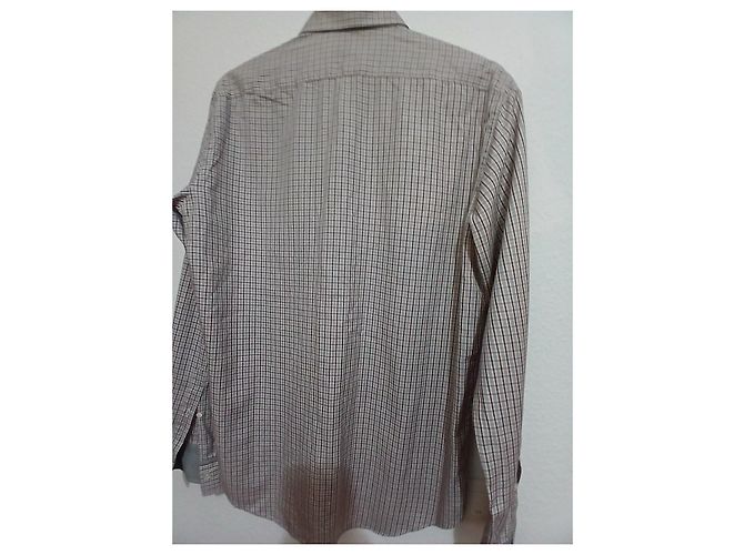 Autre Marque Camicia Pal Zileri a quadri in cotone da uomo - vista 2