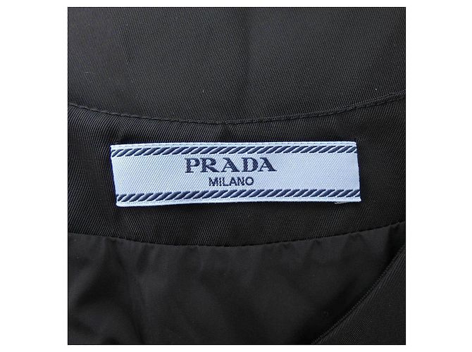 Prada ärmelloses Kleid aus Re-Nylon mit Triangle-Logo - Ansicht 4