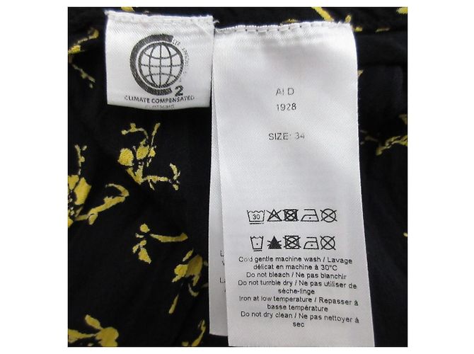Autre Marque GANNI Kleid mit Blumenprint - Ansicht 10