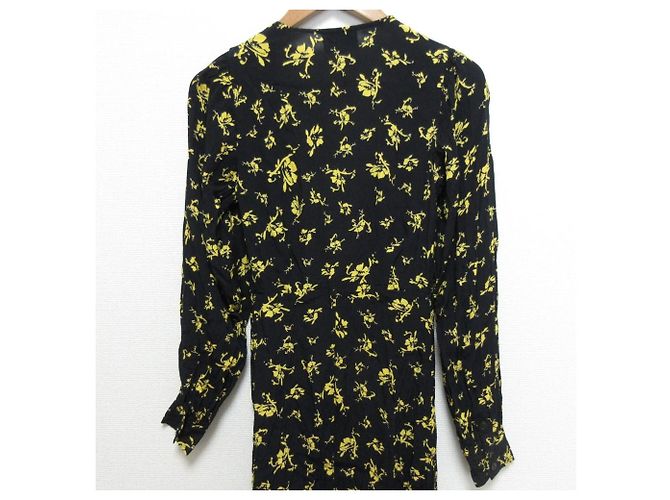 Autre Marque GANNI Kleid mit Blumenprint - Ansicht 4
