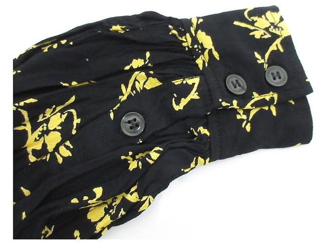Autre Marque GANNI Kleid mit Blumenprint - Ansicht 7