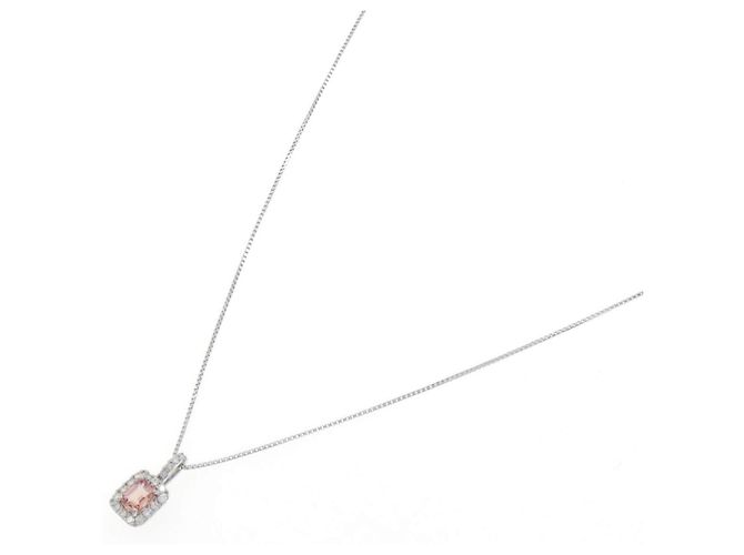 Autre Marque Collana in platino, zaffiro e diamante - vista 2