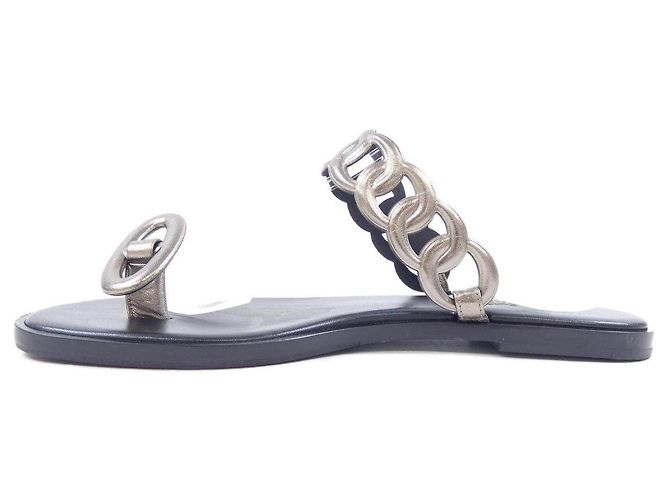 Hermès Sandali Hermes Eos Chene d’Ancre Nappa - vista 2