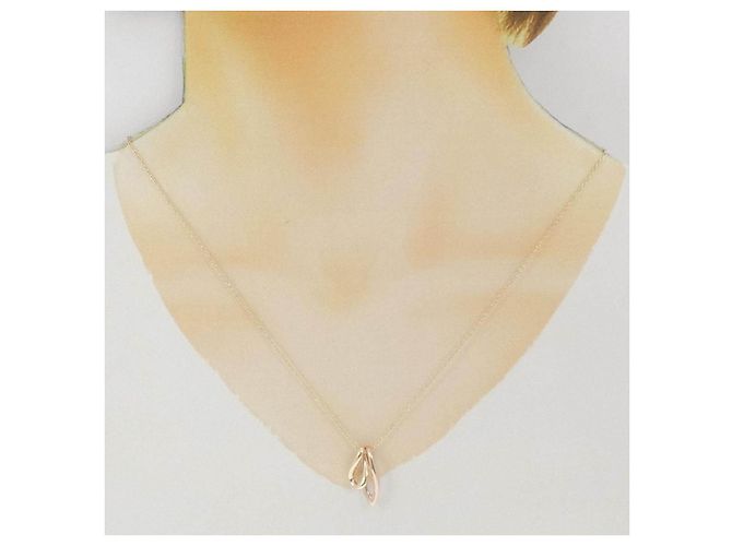 Autre Marque Collar K10 Oro Amarillo K10 Oro Rosa - vista 6