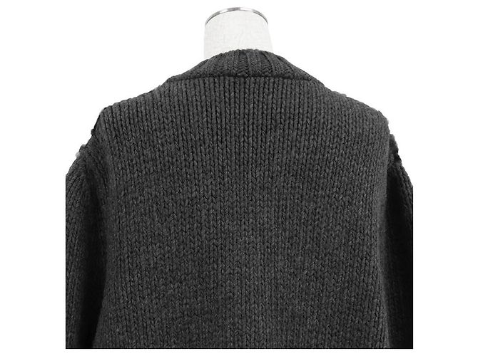 Cardigã de malha de lã e cashmere Prada - vista 13
